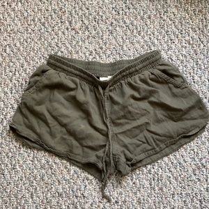 Olive green Shorts